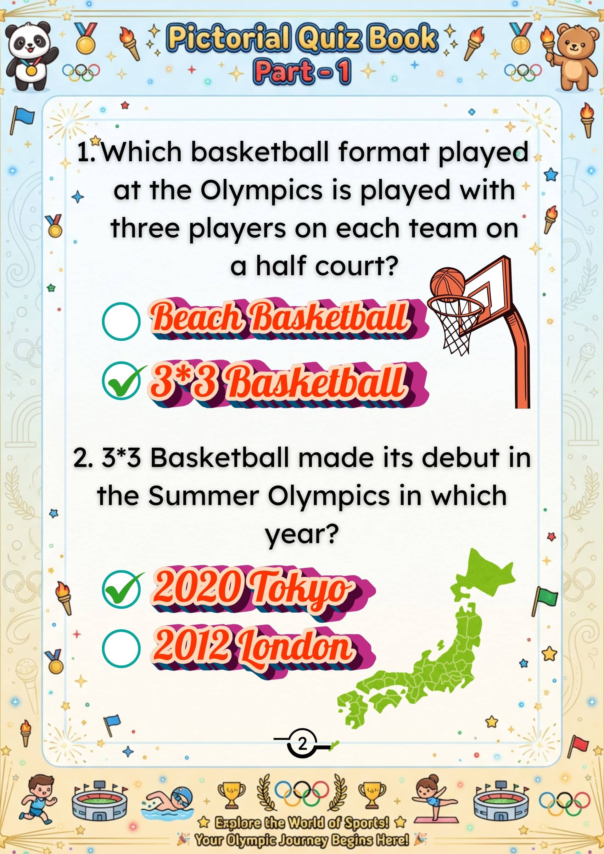 Page 2 of Olympic Quest - I